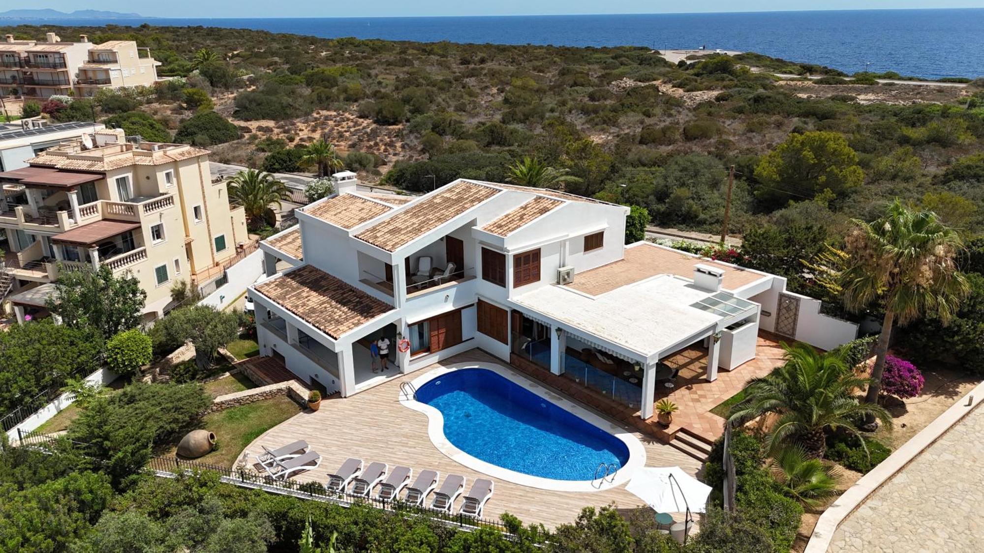 Villa Garrido Portocolom  Bagian luar foto