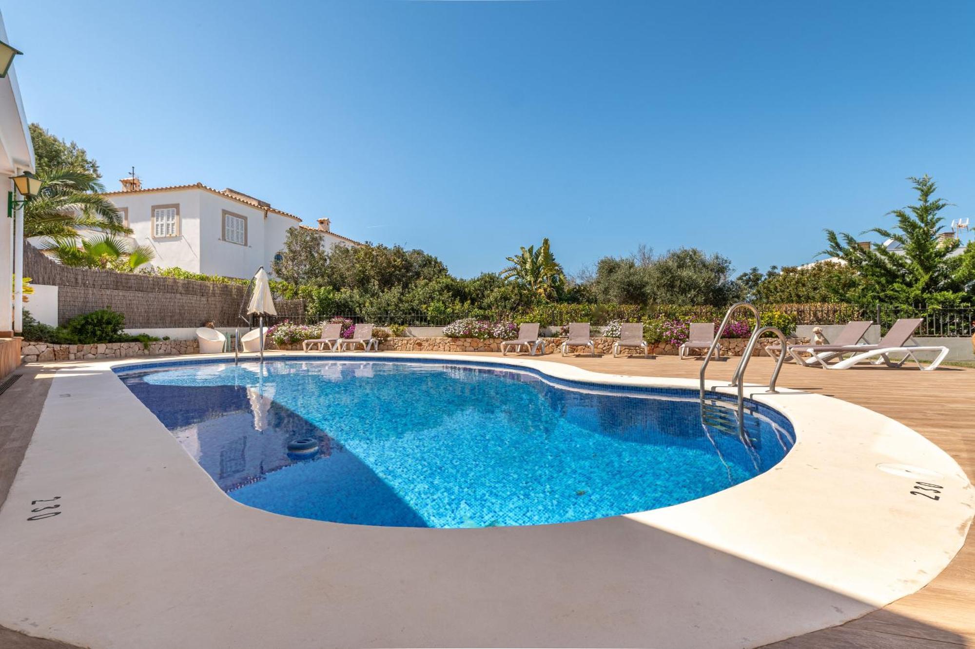 Villa Garrido Portocolom  Bagian luar foto