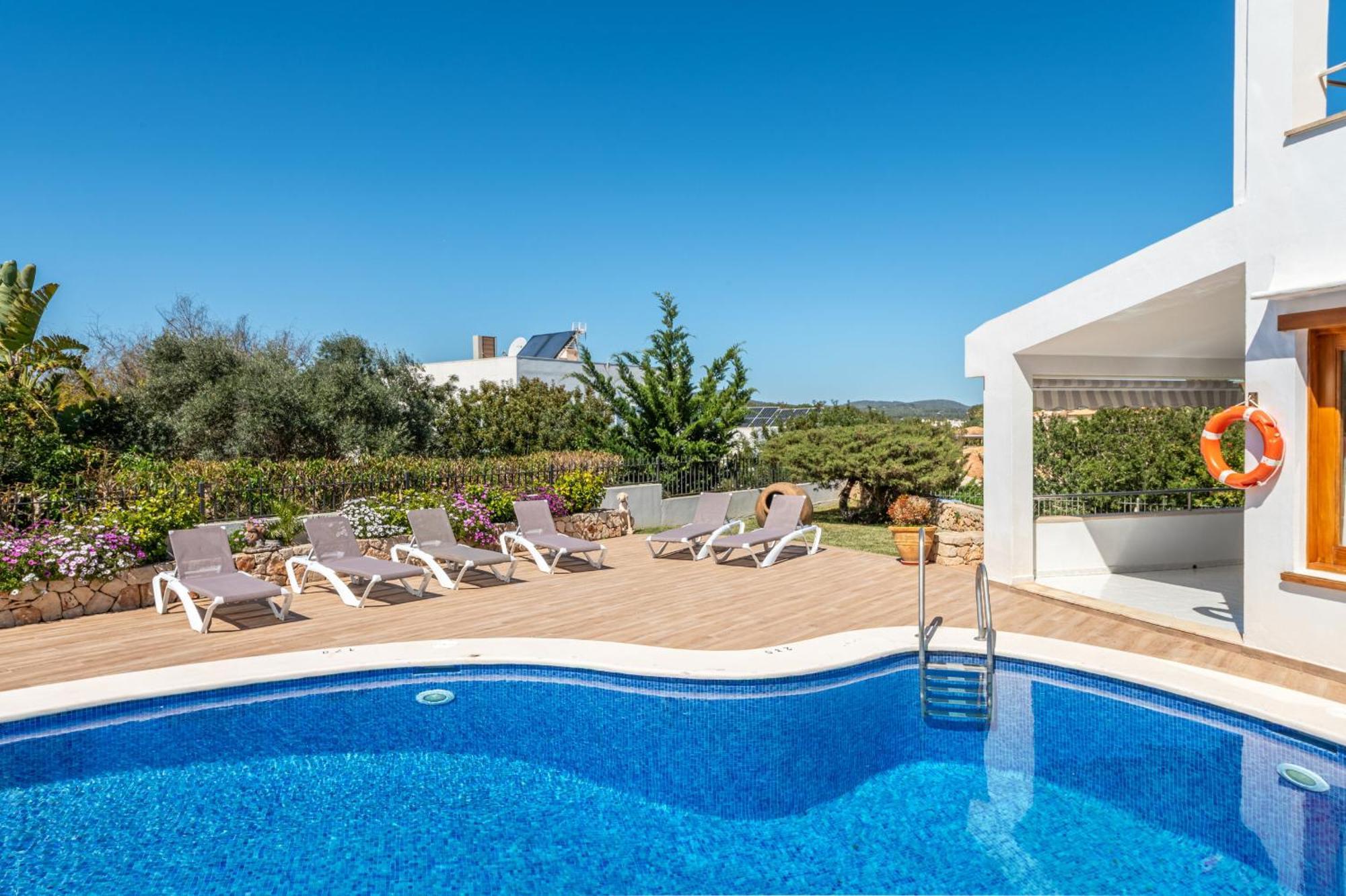 Villa Garrido Portocolom  Bagian luar foto